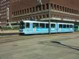 Tramvajová trať  u radnice, 24.7.2008, © Jan Kubeš