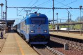 21.04.2015 - Choceň: 380.018-2 projíždí na 11 min. zpožděném EC 171 ''Hungaria'' Berlin Hbf - Budapest-Keleti pu © PhDr. Zbyněk Zlinský