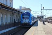 21.04.2015 - Choceň: souprava 80-30 014-2/163.066-4 odjíždí jako Os 5005 Kolín - Česká Třebová © PhDr. Zbyněk Zlinský