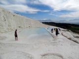 Pamukkale, travertinové terasy, 5.4.2015 © Jiří Mazal