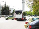 16.5.2015 - Pardubice: Iveco Urbanway CNG odjíždí k rosickému muzeu © Dominik Havel