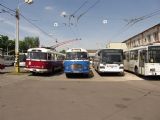 16.5.2015 - Pardubice: setkání vozů Škoda 9Tr, 706 RTO, 21Tr a 14Tr © Dominik Havel