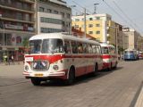 16.5.2015 - Pardubice: spanilá jízda na Třídě Míru - Škoda 706 RTO s vlekem Jelcz © Dominik Havel