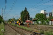 18.05.2015 - Trebišov: Tu sa odstraňuje železničný spodok © Ondrej Krajňák