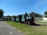 Sochaczew, lokomotiva CK22 z r. 1893 s vagóny CH101 a 103, 6.6.2015 © Jiří Mazal
