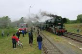 23.05.2015 - Zborovice: 464.202 před odjezdem do Zdounek po dočerpání vody © Stanislav Plachý