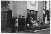 Zamestnanci žst Kuzmice, 1949; zdroj: archív F. Smatana