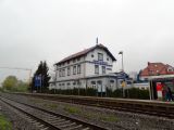 Warthausen, bývalá staniční budova je dnes muzeem knoflíků, 1.5.2015 © Jiří Mazal