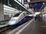 Stuttgart Hbf, jednotka TGV Duplex do Paris Est, 1.5.2015 © Jiří Mazal