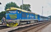 25.7.2015 - Bakov nad Jizerou: 749.039, vlaková souprava MBŽS/AŽD © Jiří Řechka