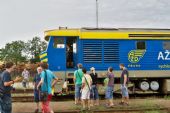 25.7.2015 - Kopidlno: 749.039, vlaková souprava MBŽS/AŽD © Jiří Řechka