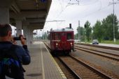  31.08.2014, Obiehanie súpravy, Piešťany © Michal Červeňák