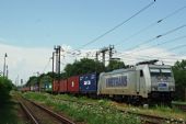 19.7.2015 - Pardubice: Metrans 386 001-2 s kontajnerovým vlakom © Ondrej Krajňák