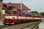 19.7.2015 - Stará Paka: Zadný voz vlaku Sp 1812 © Ondrej Krajňák