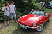 29.08.2015 - Hradec Králové, Smetanovo nábř.: blíže neurčený vůz Triumph Spitfire 1500 © PhDr. Zbyněk Zlinský