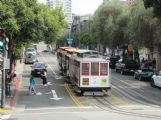 1.7.2015- San Francisco-3 vozne Cable Car vyčkávajú na dolnom konci Hyde Street © Juraj Földes