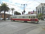 2.7.2015- San Francisco- Embarcadero/ Mission- Streetcar PCC #1009- služobná jazda © Juraj Földes