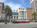 3.7.2015- San Francisco- The Embarcaredo- Streetcar prevzatý z Filadelfie prestávkuje © Juraj Földes