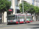2.7.2015- San Francisco- Mission- Trolejbus Tr 15SF na linke 14. 33 exemplárov bolo dodaných v r. 2002- 2003 © Juraj Földes 