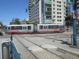3.7.2015- San Francisco- 4th/ King Street- Muni Metro #1487- AnsaldoBreda LRV na linke T © Juraj Földes