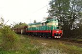 26.09.2015 - úsek Opatovice n.L.-Pohřebačka - Hradec Králové hl.n.: T 669.0001 na postrku fotovlaku z opatovické elektrárny © Dominik Havel