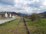 24.04.2015 - Ružomberok malé nádražie, trať za stanicou, smer Liptovská Osada © Michal Čellár