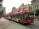 Centrální bělehradská stanice trolejbusů Studentski trh; 21.8.2015 © Libor Peltan