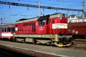 31.08.2005 - Plzeň hl.n.: kocour 742.017 je také všude doma © Václav Vyskočil