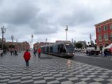 Nice, Place Masséna s tramvají typu Alstom Citadis, 13.10.2015 © Jiří Mazal