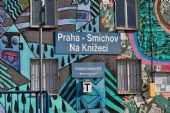 10.11.2015 - Praha-Smíchov Na Knížecí: informační tabule © Jiří Řechka