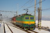 05.02.2015 - Čeľovce: 163 109-2 a 163 110-0 na čele R 443 Bohemia © Ondrej Krajňák