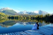 24.10.2015 - Štrbské Pleso: Pohľad na jazero © Ondrej Krajňák