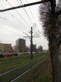 01.12.2014 - Drážďany: řetězovkové trolejové vedení na trati k hlavnímu nádraží © Dominik Havel