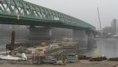 16.12.2015- Bratislava- pohľad na dokončený a prevzatý nový Starý most ©Juraj Földes