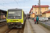 25.2.2016 - Benešov: 845.001/945.001 v krajním bodě linky © Jiří Řechka