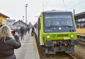 25.2.2016 - Benešov: 845.001/945.001 v krajním bodě linky © Jiří Řechka