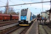 25.02.2016 - žst. Smiřice: 441.011-4/440.011-5 přijíždí jako Sp 1843 Jaroměř - Pardubice hl.n. © PhDr. Zbyněk Zlinský