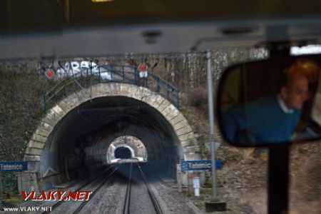 6.3.2016 - Tatenice: železniční tunel © Jiří Řechka