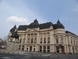 Bukurešť, hlavní univerzitní knihovna, 27.3.2016 © Jiří Mazal