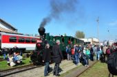 16.04.2016 - Košice: O vozenie sa vo vozni ťahanom Katkou je veľký záujem © Ondrej Krajňák