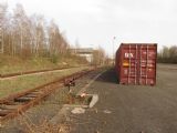 3.4.2016 - Pardubice: jižní vlečka PPP, kontejnerové nákladiště © Dominik Havel