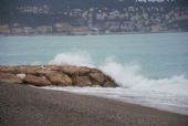 28.2.2016 - Nice: vlny Středozemního moře © Lukáš Uhlíř