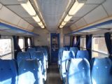 Interiér rekonstruovaného vozu typu MDVC dopravce Trenitalia z poloviny 80. let, 26.9.2009 © Jan Přikryl