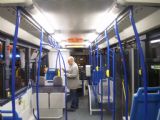 Interiér autobusu Breda-Menarini v provedení pro MHD Bolzano/Bozen s dvojjazyčnými nápisy, 26.9.2009 © Jan Přikryl
