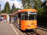 Původně esslingenský motorový vůz z roku 1958 stojí na konečné Rittnerbahn Collalbo/Klobenstein, 27.9.2009 © Jan Přikryl