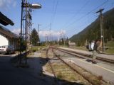 Zcela původní infrastruktura nádraží Bichlbach-Berwang z roku 1913 ve stavu před rekonstrukcí v letech 2013-14, 28.9.2009 © Jan Přikryl