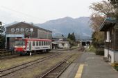 Konečná Takamori, Minamiaso Railway apríl 2016 © Tomas Votava