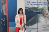 27.05.2016 - Třinec: Přestupní terminál, Kateřina Šubová, tisková mluvčí ČD © Karel Furiš