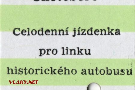 Celodenní jízdenka na historický autobus © Luděk Šimek