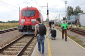 27.06.2016 - ZC VUZ Velim: 91 80 6 102 002-3 D-DB v zajetí dokumentátorů © PhDr. Zbyněk Zlinský